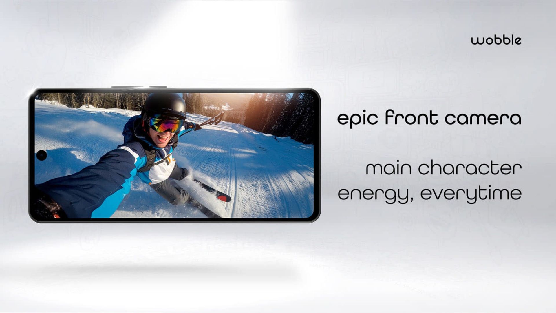 نمای جلو گوشی وابل وان