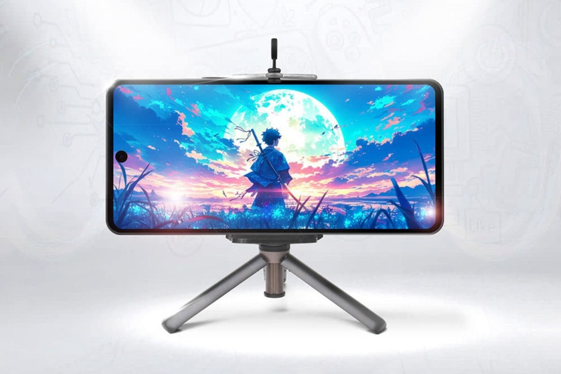 نمای جلو گوشی وابل وان