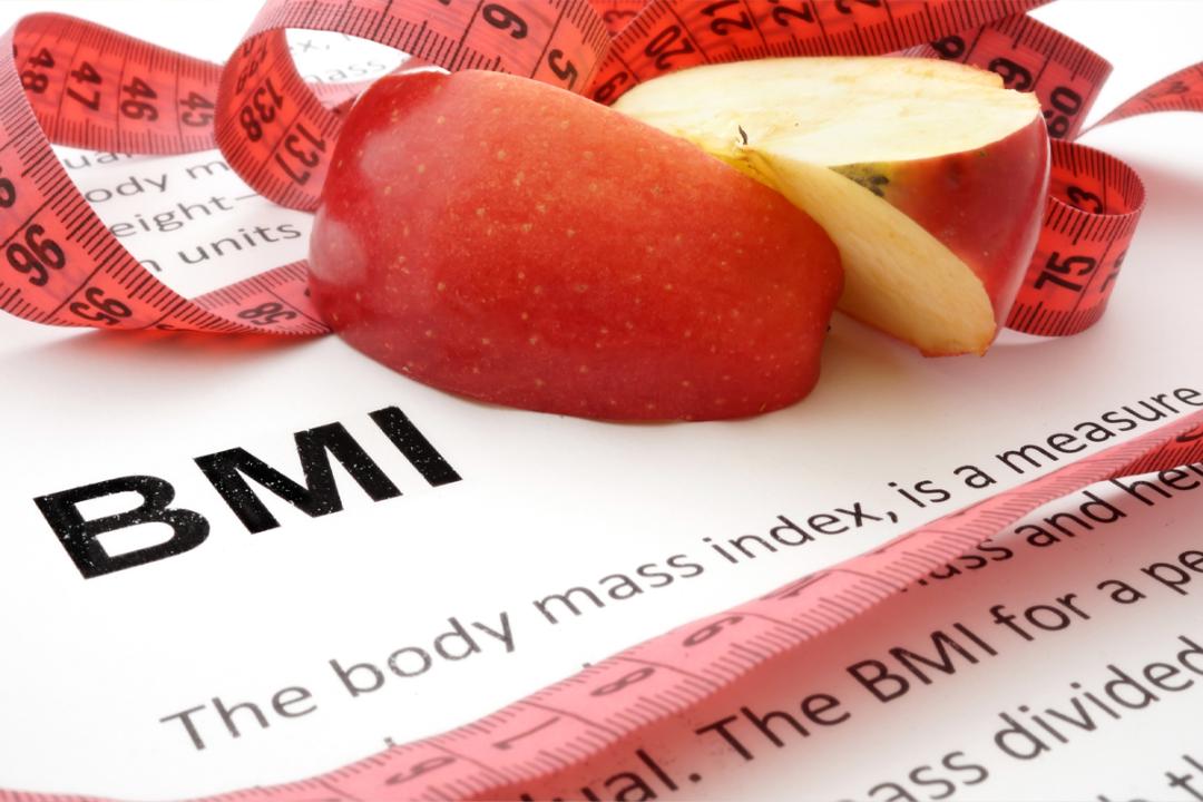 کلمه‌ی BMI و معنی آن و سیب و سانتی‌متر