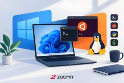 نمای گرافیکی اجرای سیستم‌عامل لینوکس (Linux) در محیط ویندوز