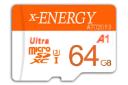 کارت حافظه ایکس انرژی x-Energy AT02010 microSDXC Class 10 UHS-I U3 64GB