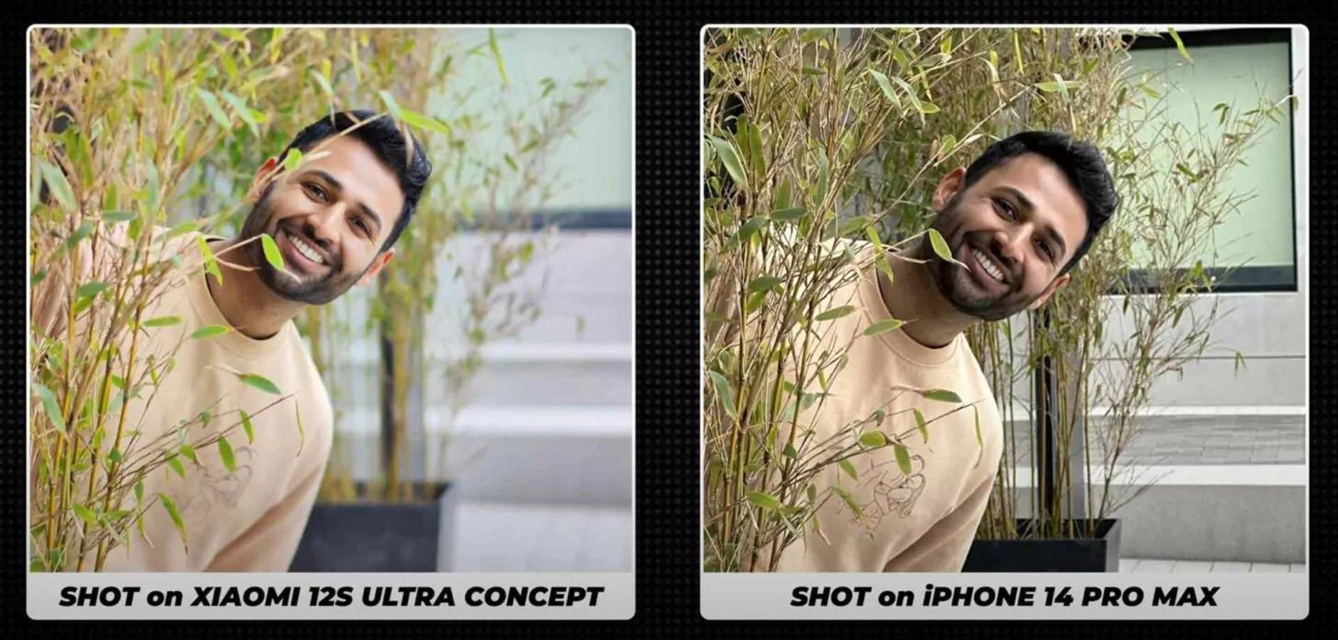 مقایسه دوربین نسخه مفهومی شیائومی 12S اولترا درمقابل آیفون ۱۴ پرو مکس