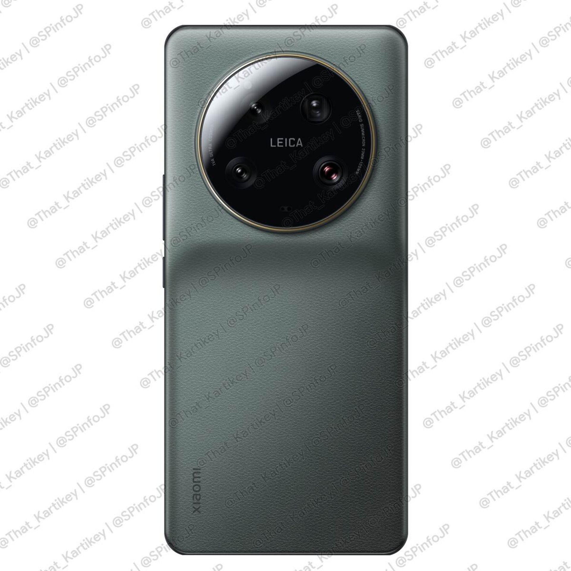 طرح مفهومی شیائومی ۱۳ اولترا سبز