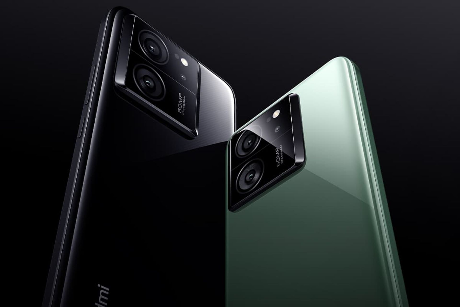 رندر ردمی K60 اولترا شیائومی مدل سبز و مشکی