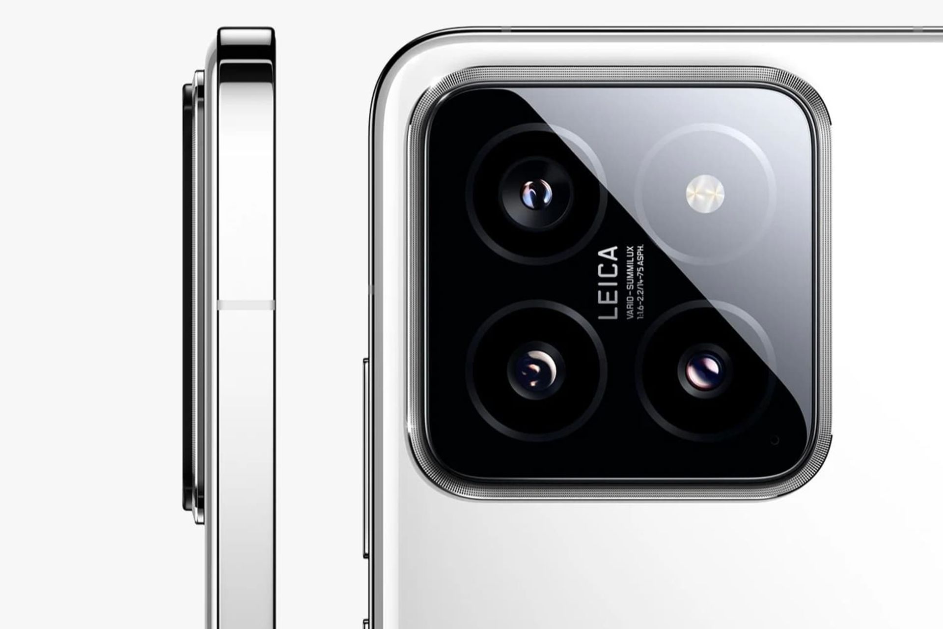 جزیره دوربین و نمای نیم رخ گوشی شیائومی ۱۴ / Xiaomi 14