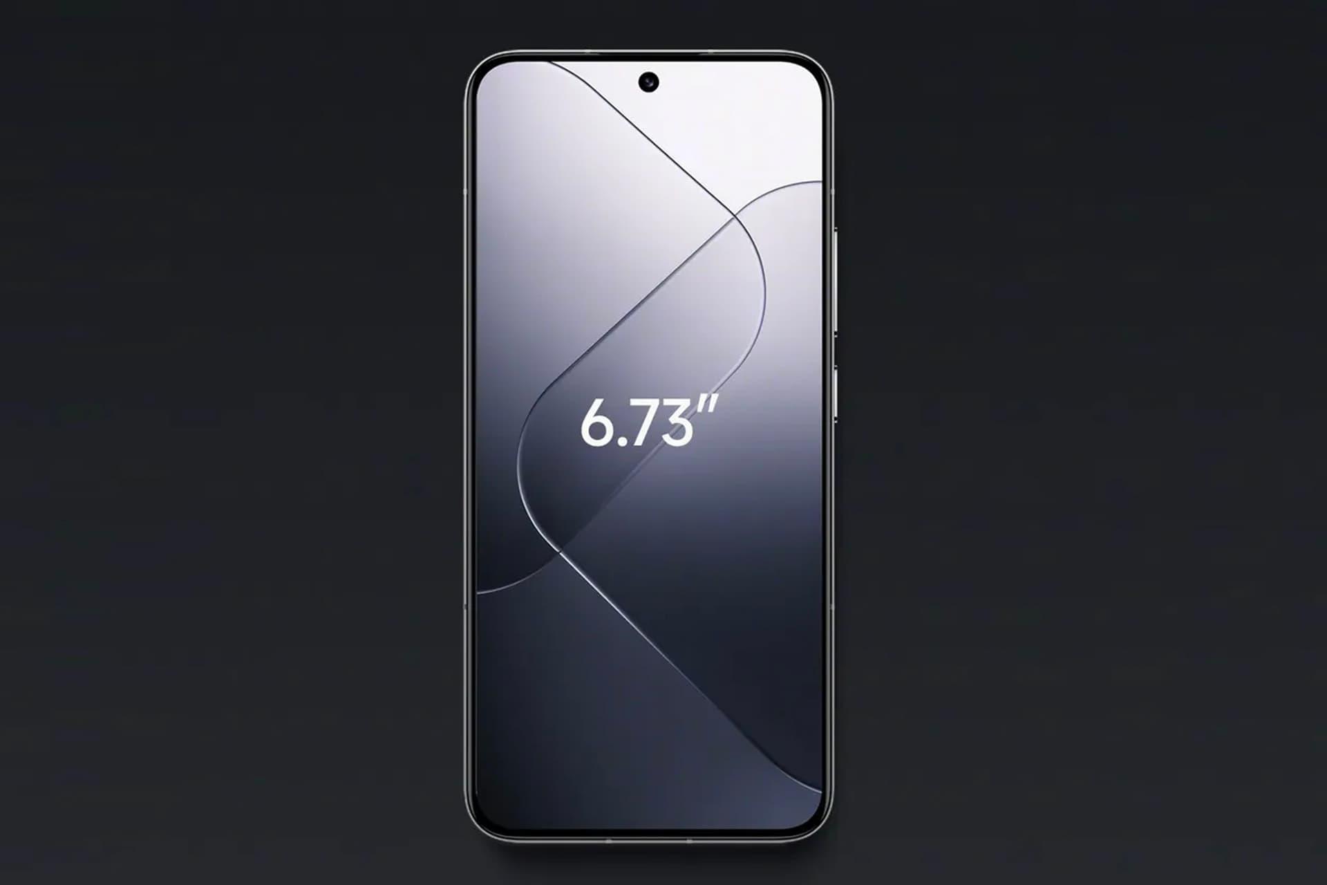 گوشی شیائومی ۱۴ پرو / Xiaomi 14 Pro نمای جلو