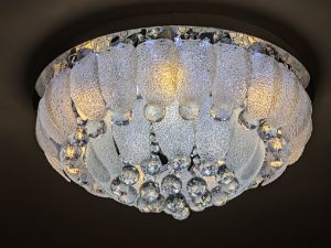 Bright chandelier