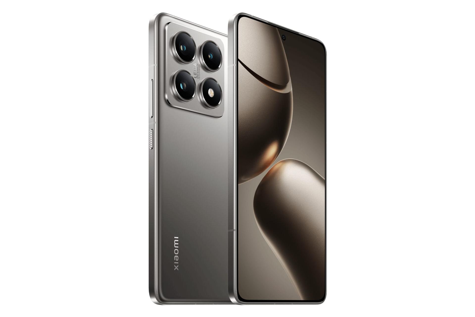 پنل جلو و پشت گوشی موبایل شیائومی 14T پرو خاکستری / Xiaomi 14T Pro