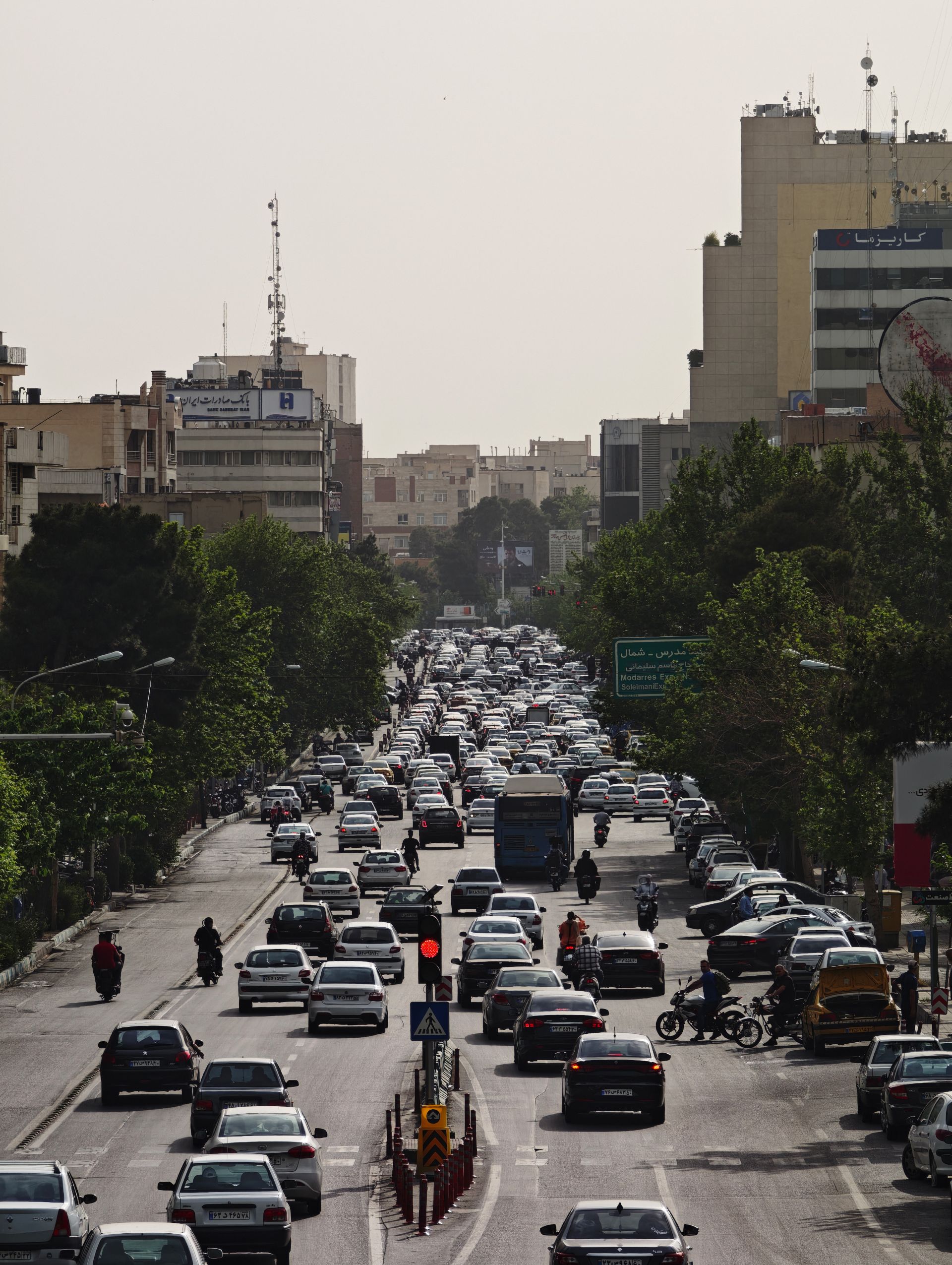 خیابان پر ازدهام