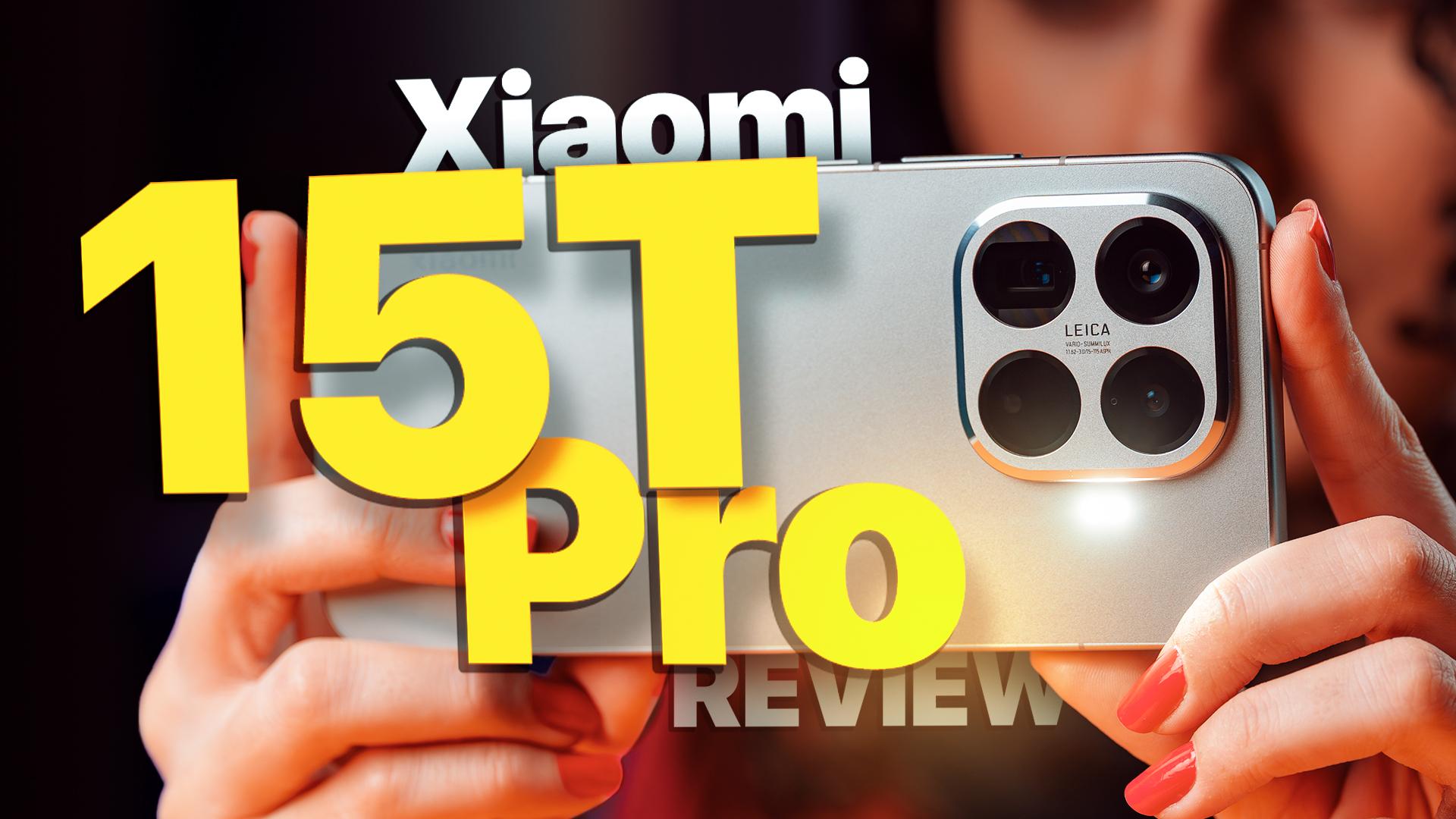 عکس شیائومی ۱۵ تی پرو در دست