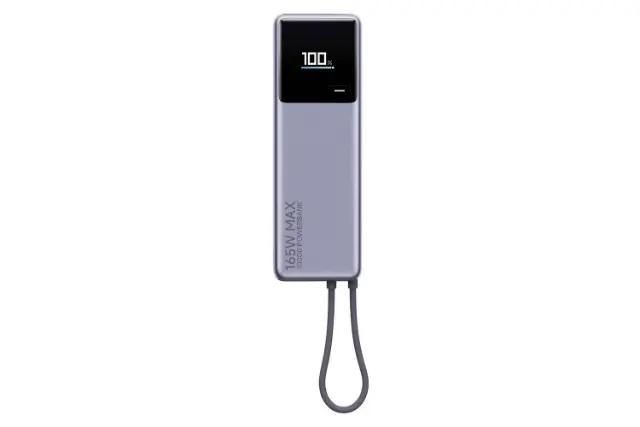 پاور بانک شیائومی 165W PB1165MI با ظرفیت 10000 میلی‌آمپر ساعت
