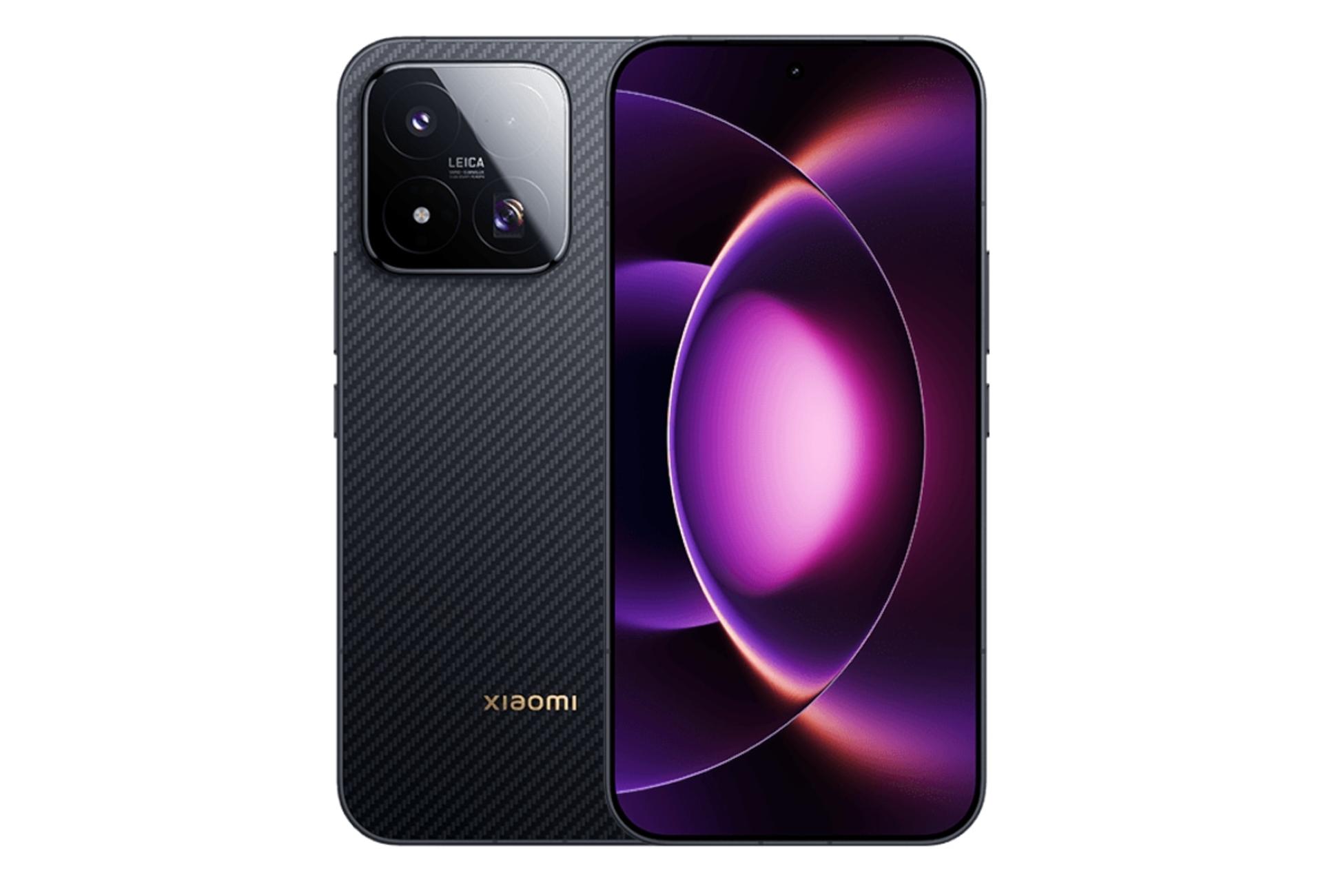 پنل جلو و پشت گوشی موبایل شیائومی 17 مکس مشکی / Xiaomi 17 Max