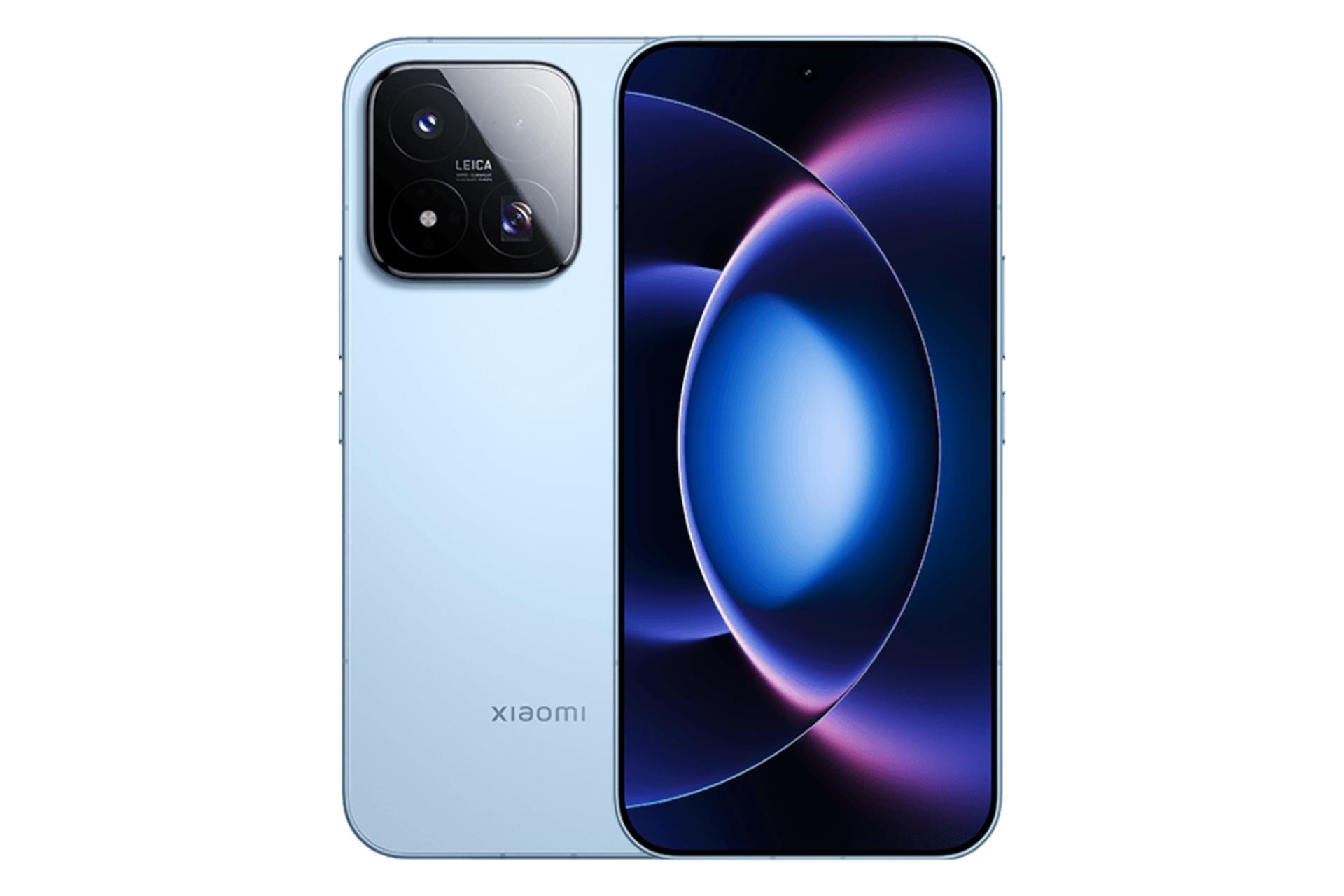 پنل جلو و پشت گوشی موبایل شیائومی 17 مکس آبی روشن / Xiaomi 17 Max