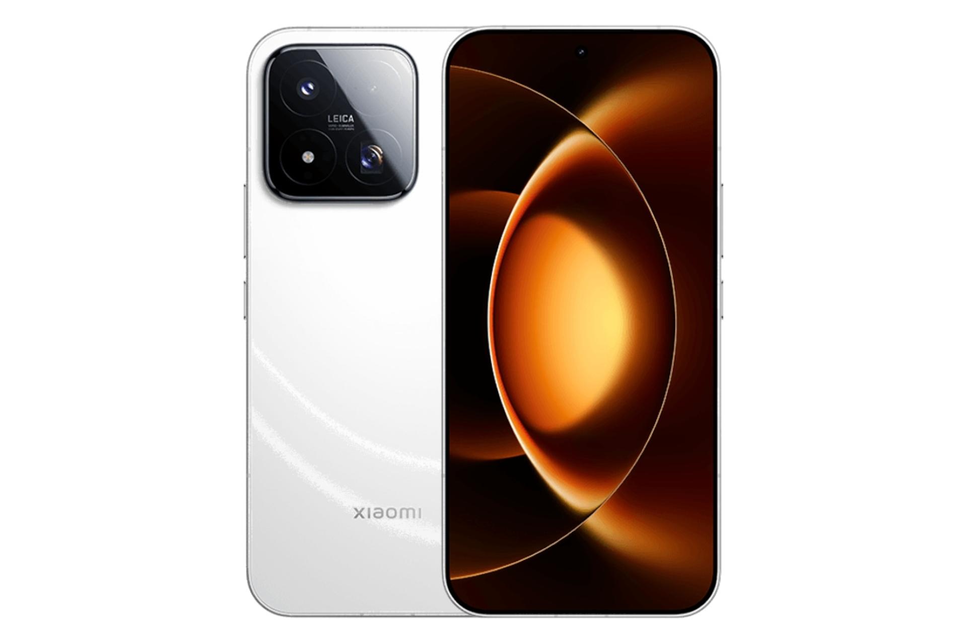 پنل جلو و پشت گوشی موبایل شیائومی 17 مکس سفید / Xiaomi 17 Max