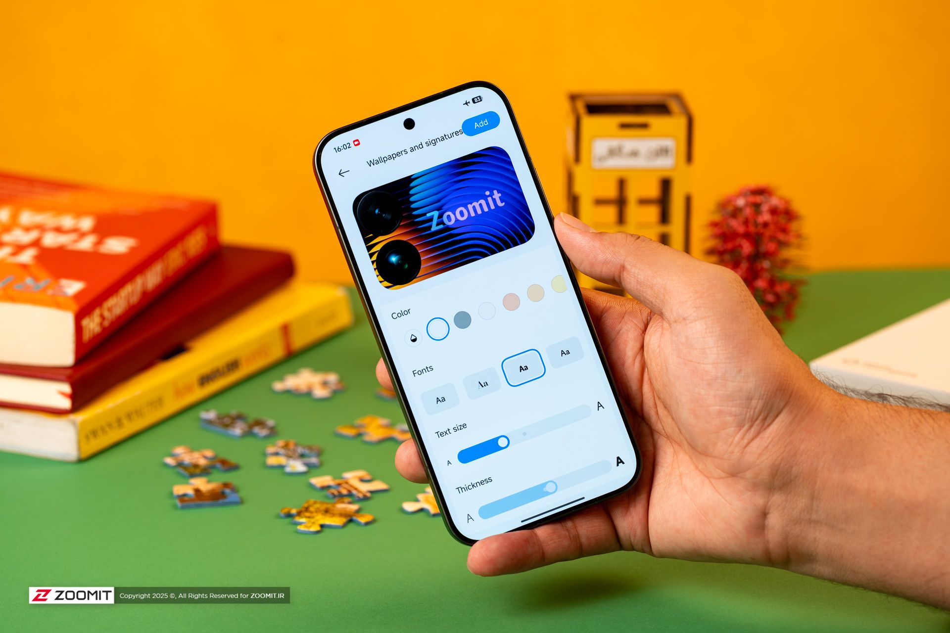 شخصی سازی نمایشگر پشتی شیائومی ۱۷ پرو مکس