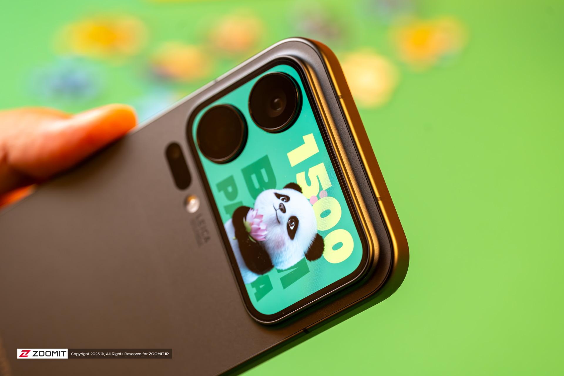 نمایشگر پشتی شیائومی ۱۷ پرو مکس