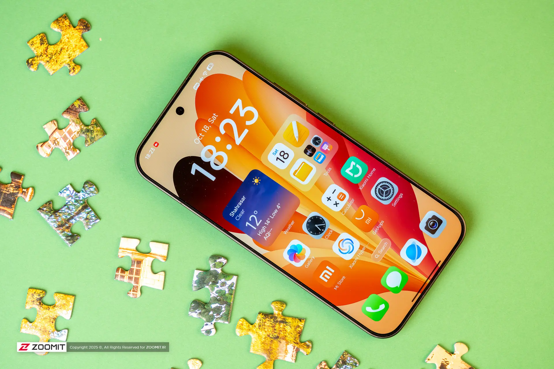 نمایشگر و رابط کاربری هایپر او اس ۳ شیائومی ۱۷ پرو مکس