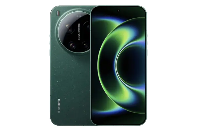 پنل جلو و پشت گوشی موبایل شیائومی 17 اولترا سبز / Xiaomi 17 Ultra
