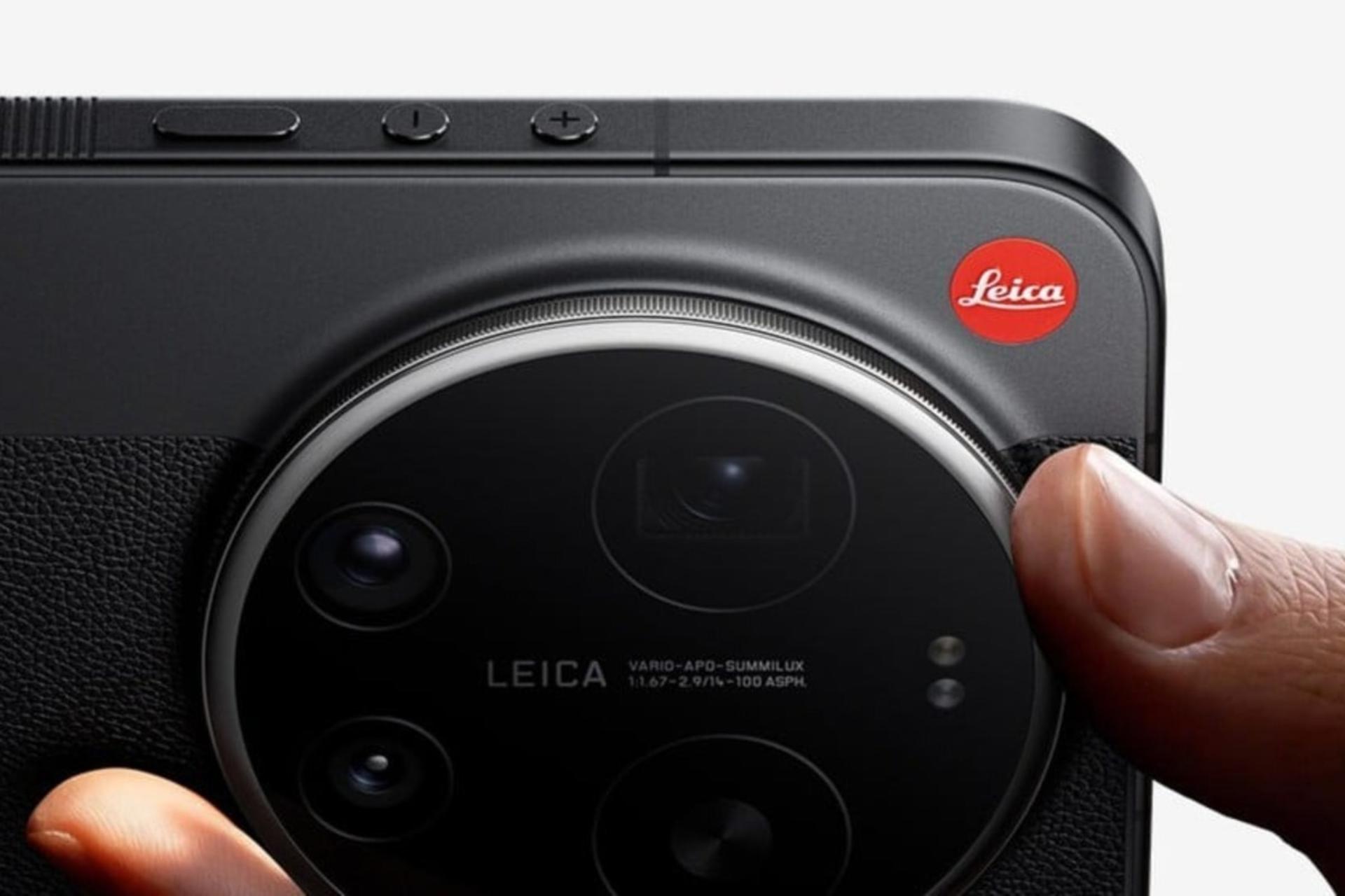 حلقه‌ی زوم مکانیکی شیائومی ۱۷ اولترا