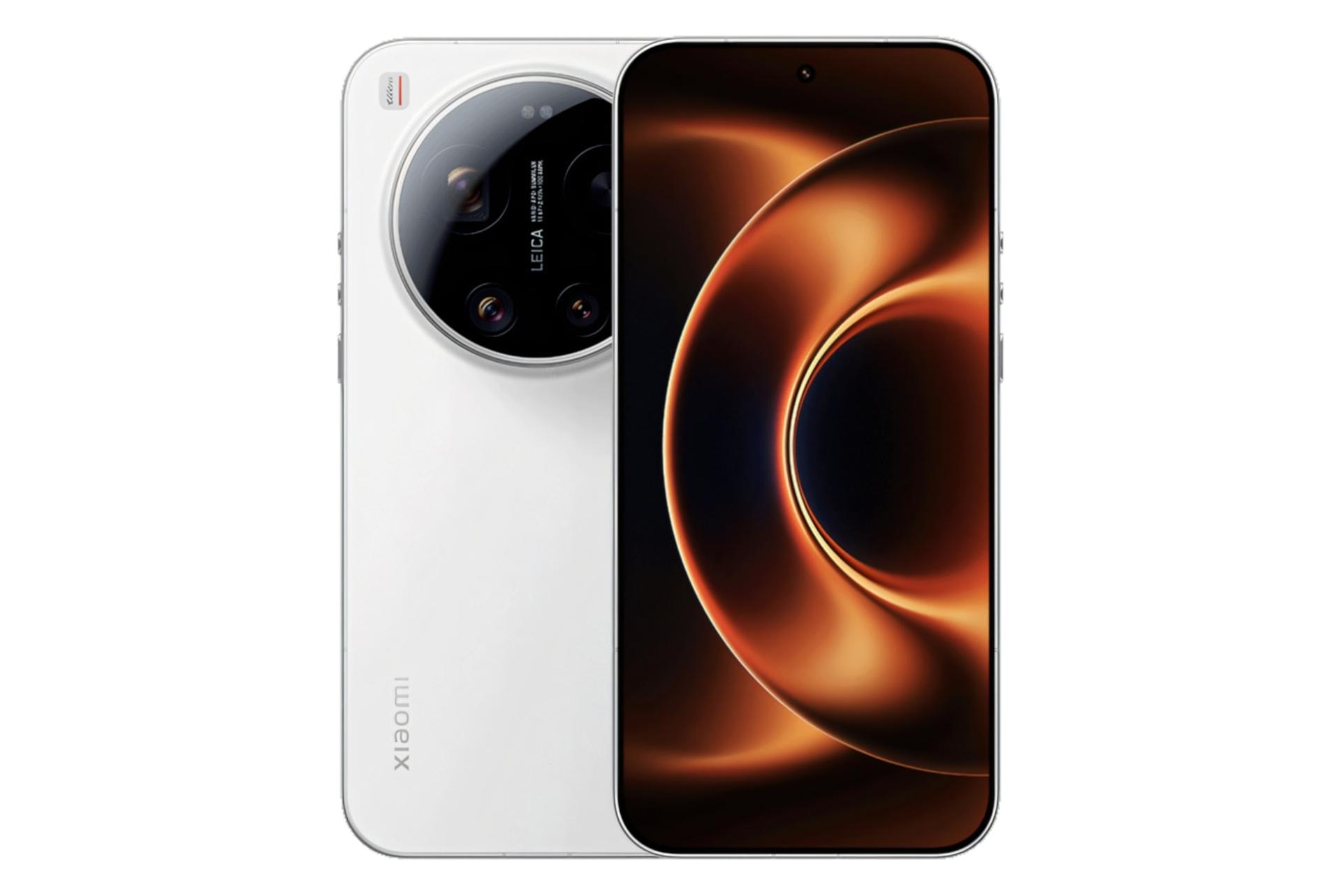 پنل جلو و پشت گوشی موبایل شیائومی 17 اولترا سفید / Xiaomi 17 Ultra