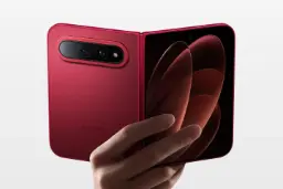 گوشی تاشو شیائومی ۱۸ فولد (Xiaomi 18 Fold) با بدنه رنگ گیلاسی