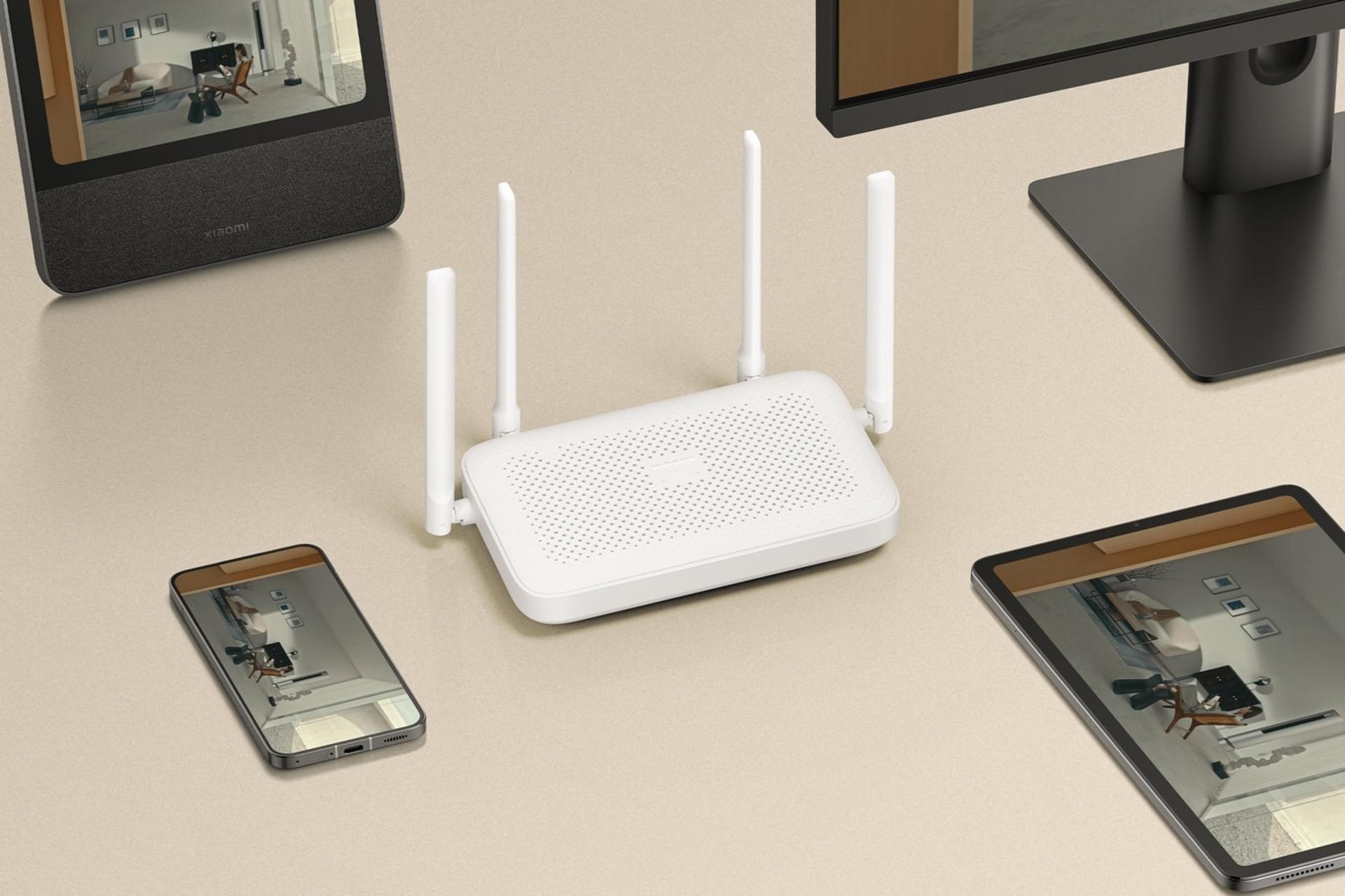 سمت چپ روتر شیائومی Xiaomi AX1500