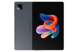 نمای کلی تبلت پد 7 بلک شارک شیائومی / Xiaomi Black Shark Pad 7 با نمایشگر روشن و نمایش لوگو و دوربین