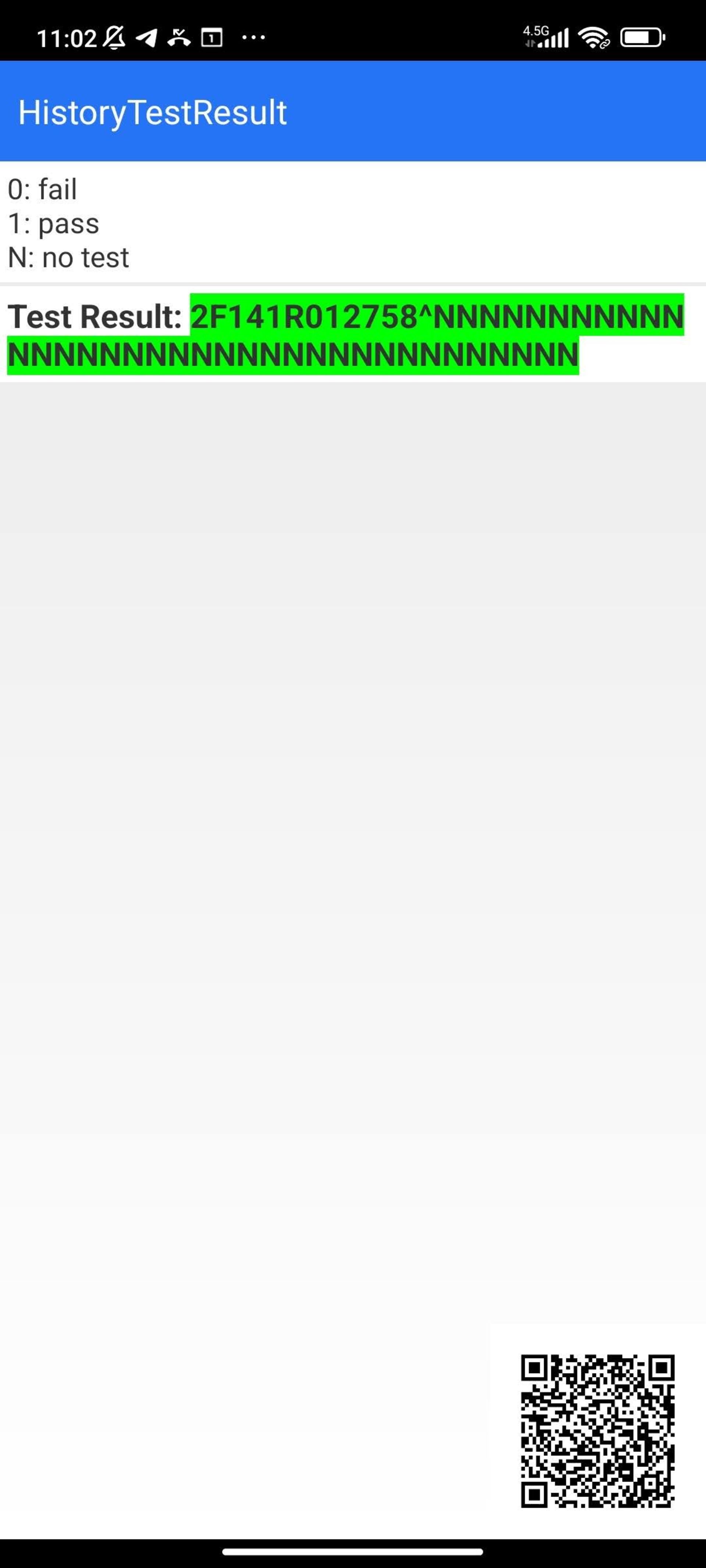 منوی CIT تست سخت افزار شیائومی