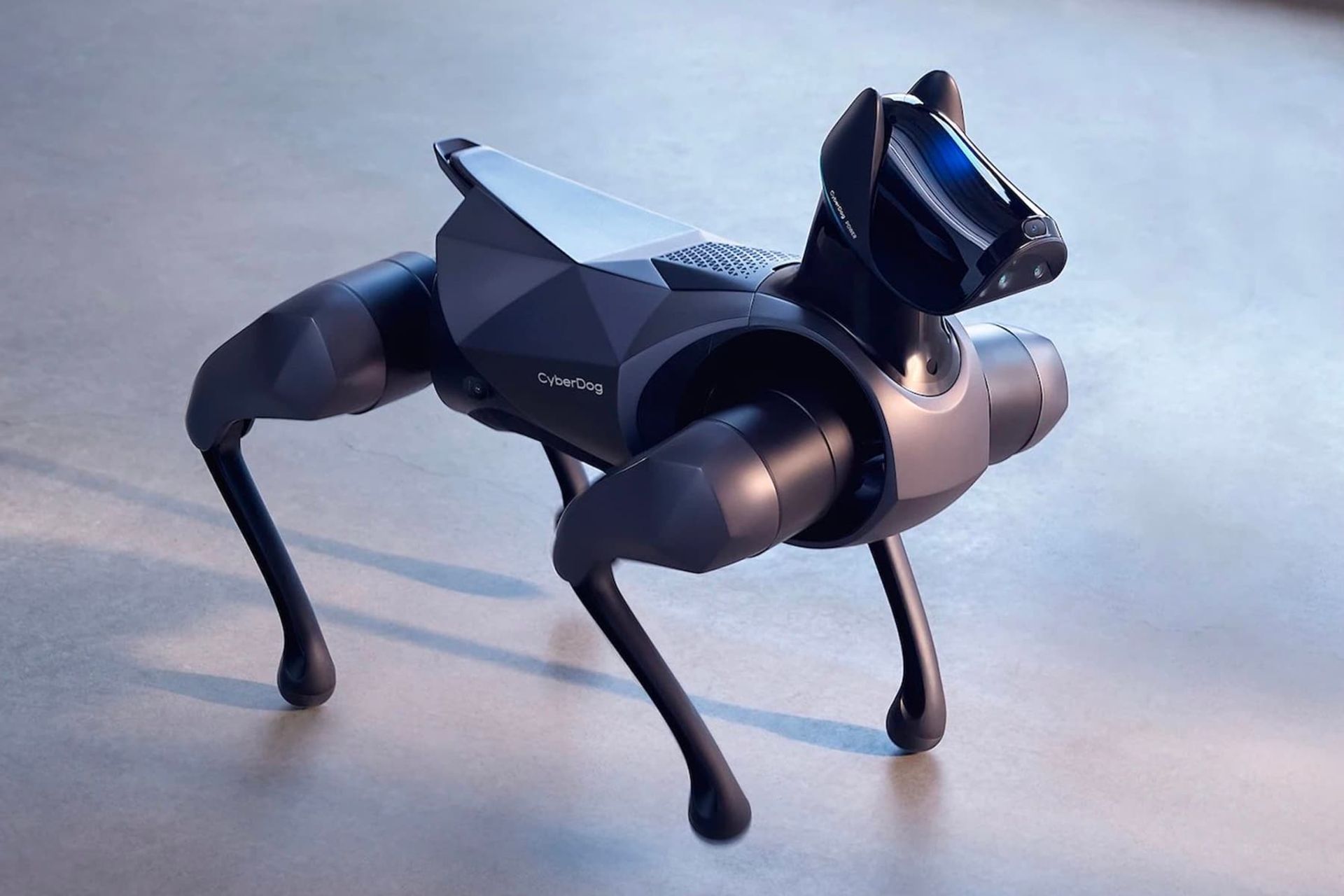 سایبرداگ ۲ شیائومی سگ رباتیک در حالت ایستاده