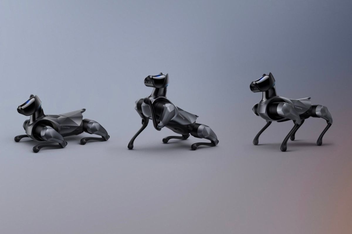 سایبرداگ ۲ شیائومی سگ رباتیک در حالت های مختلف