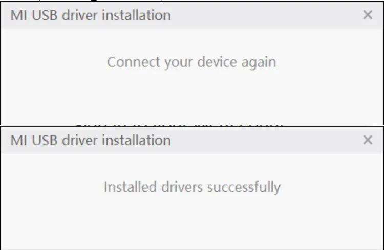 نصب درایورهای شیائومی