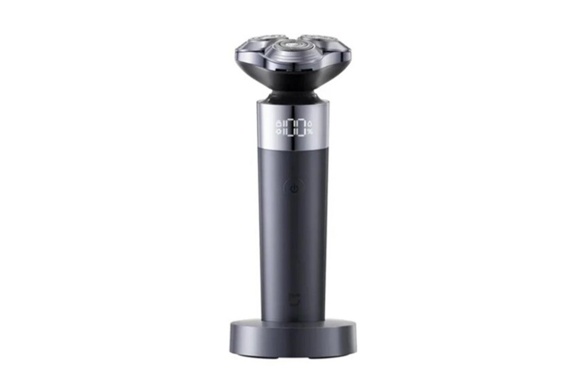 ماشین اصلاح شیائومی Xiaomi Electric Shaver S302 نمای جلو روی پایه