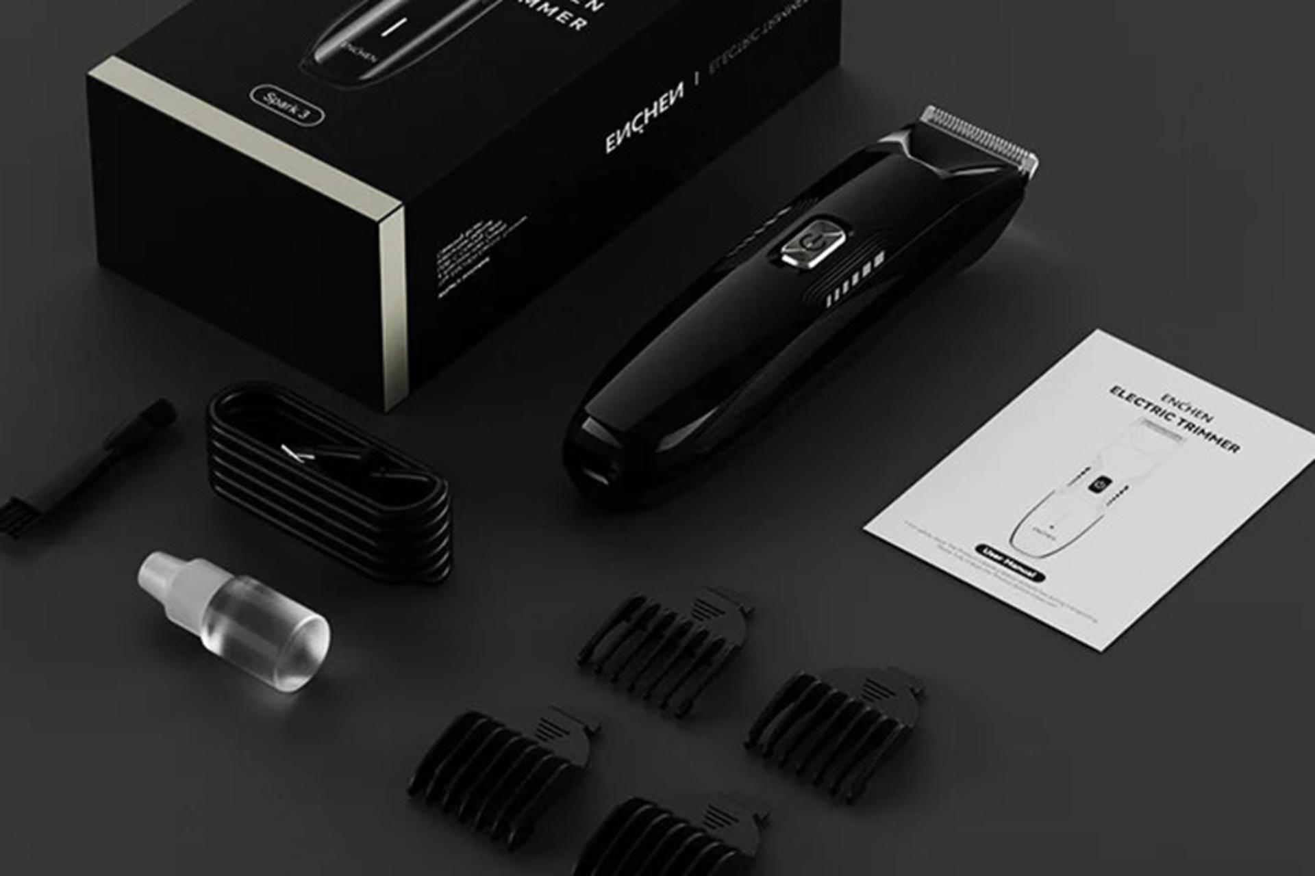 ماشین اصلاح شیائومی Xiaomi ENCHEN Spark 3 نمای بسته بندی