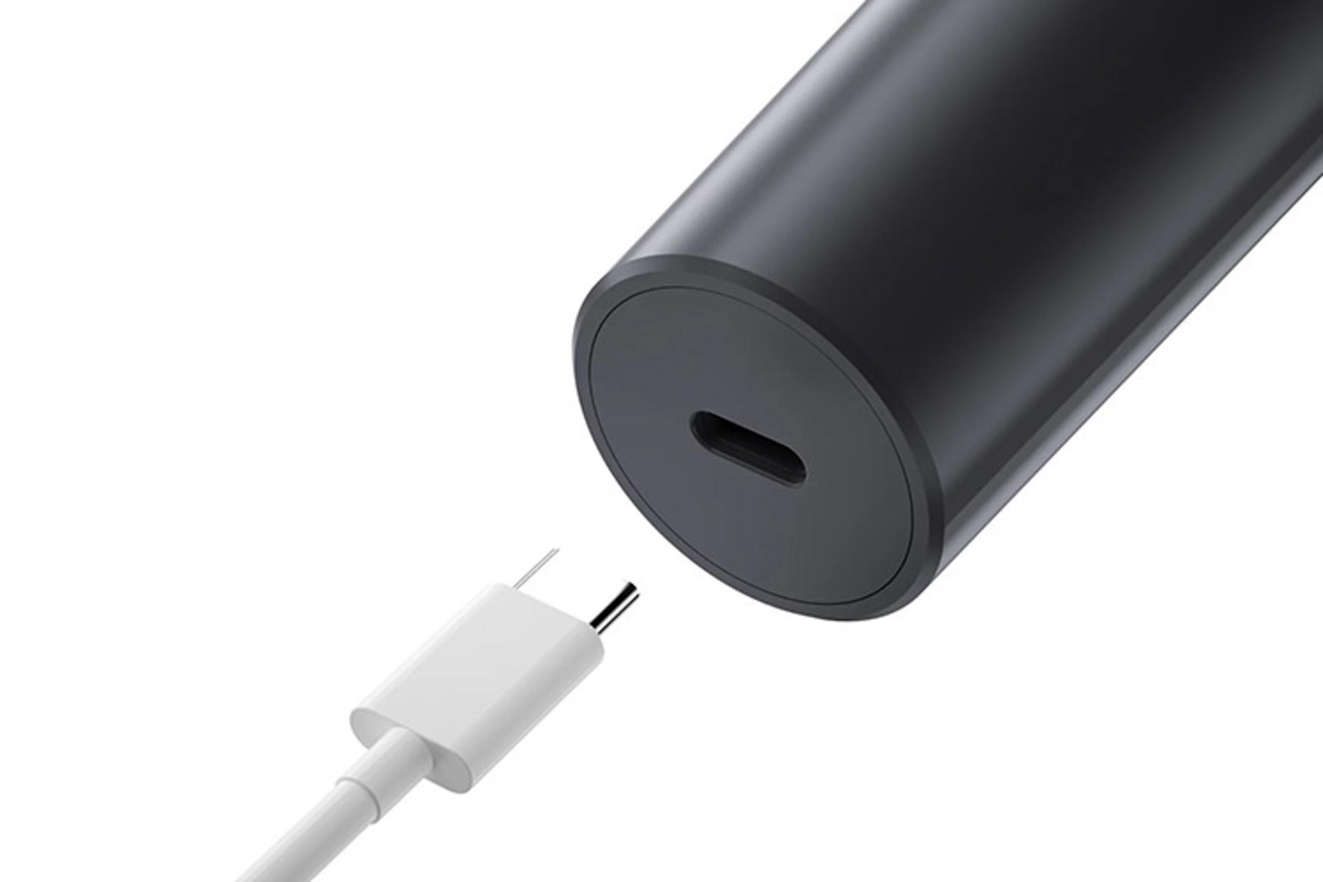ماشین اصلاح شیائومی Xiaomi ENCHEN VICTOR نمای درگاه شارژ