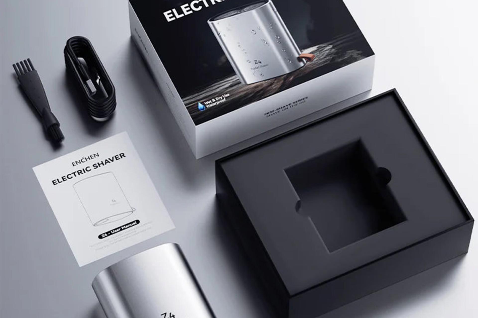 ماشین اصلاح شیائومی Xiaomi ENCHEN Z4 نمای بسته بندی