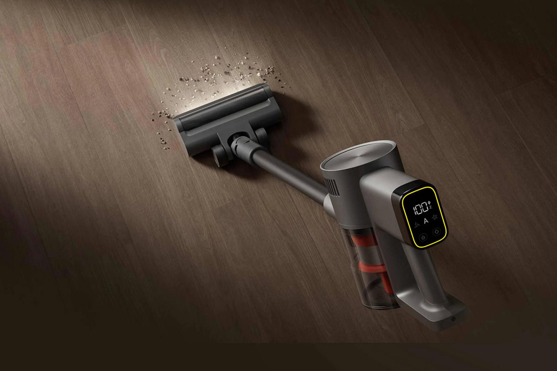 جارو شارژی شیائومی Xiaomi G30 Max نمای نمایشگر