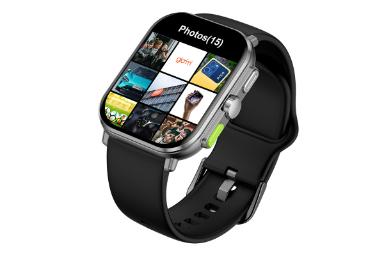 ساعت هوشمند شیائومی Xiaomi Glorimi GS2 Pro با بند مشکی
