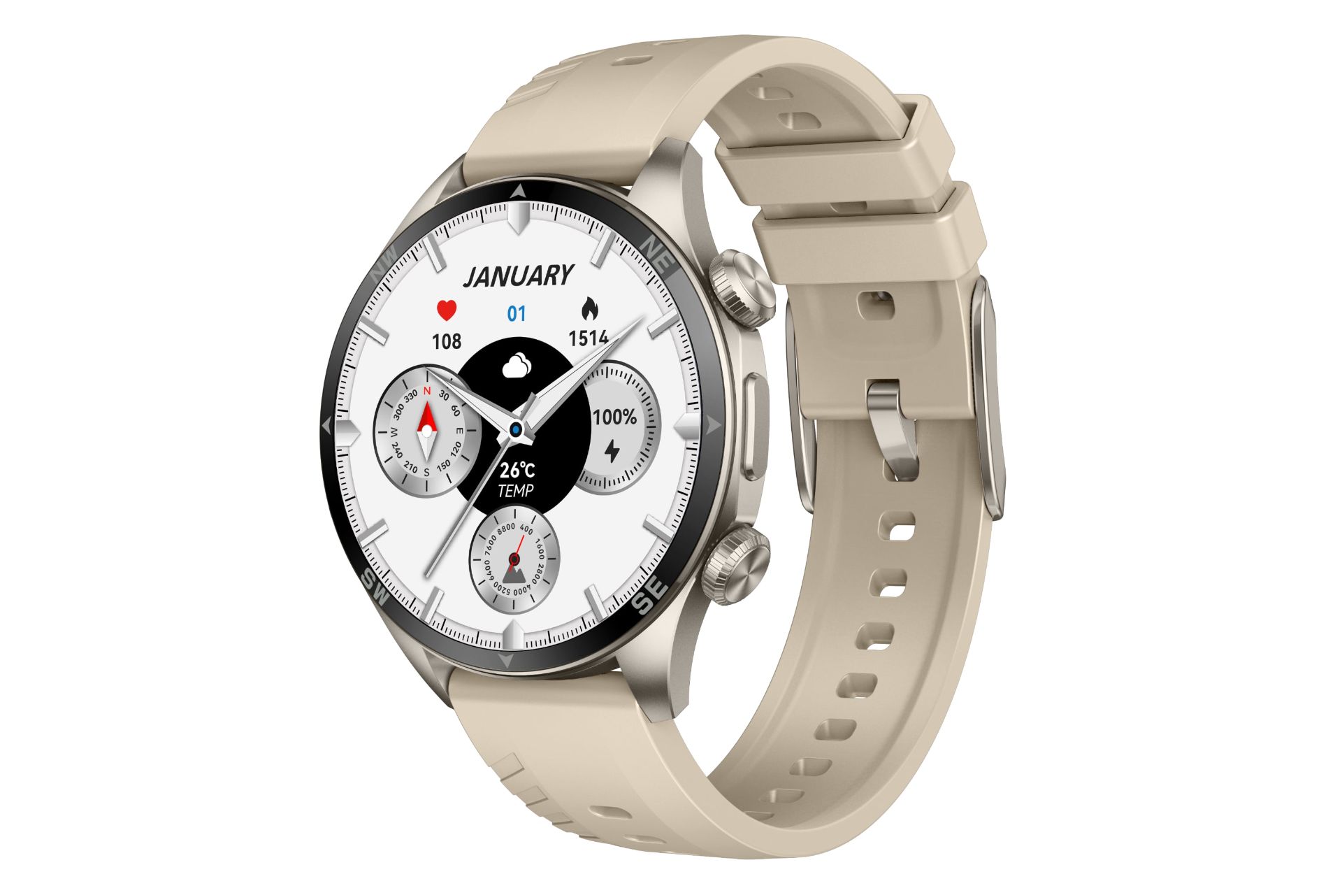 ساعت هوشمند شیائومی گلوریمی Xiaomi Glorimi GX SPORT خاکستری