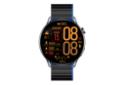 نمای جلوی ساعت هوشمند شیائومی Xiaomi Glorimi M2 MAX به همراه بند مشکی - آبی