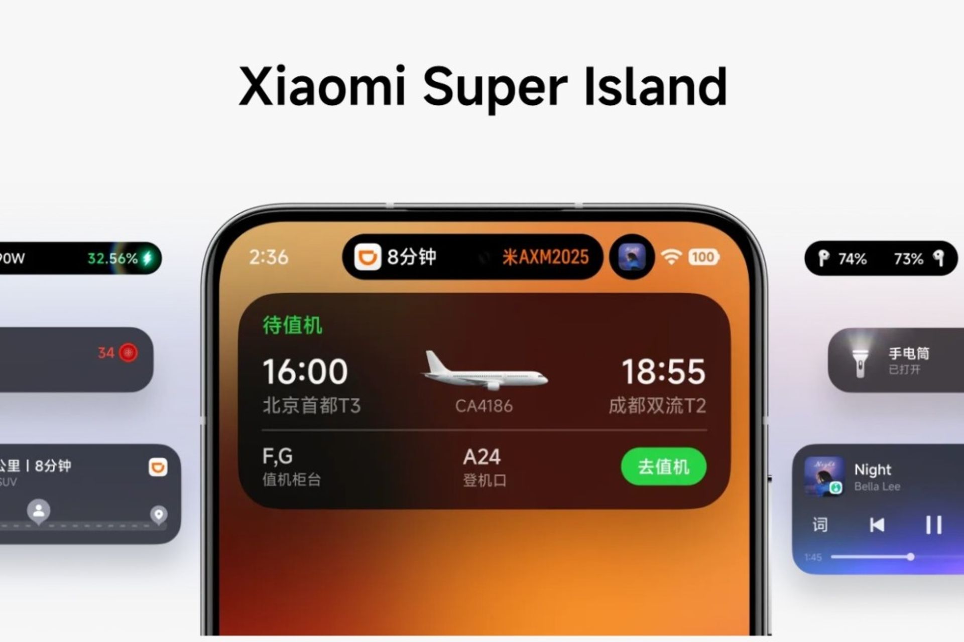 قابلیت سوپرآیلند در HyperOS 3 شیائومی