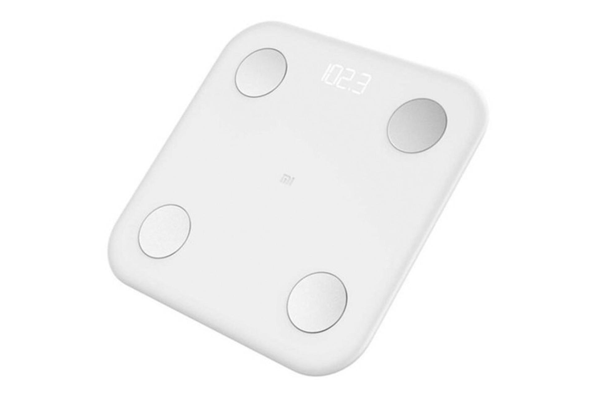 نمای کناری ترازوی وزن کشی شیائومی Xiaomi Mi Body Composition Scale 2