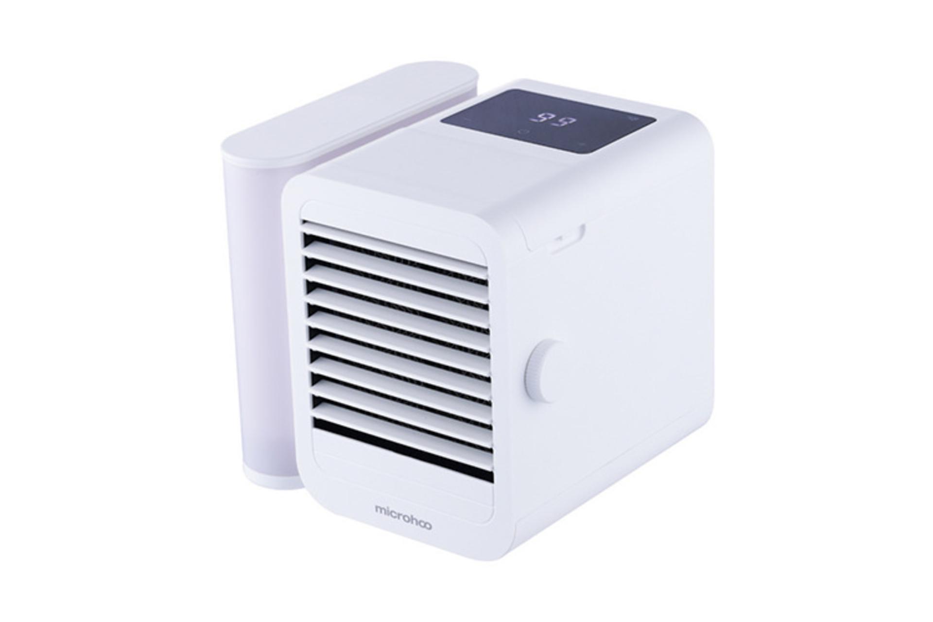کولر آبی رومیزی شیائومی Xiaomi Microhoo MH01R نمای راست و بالا