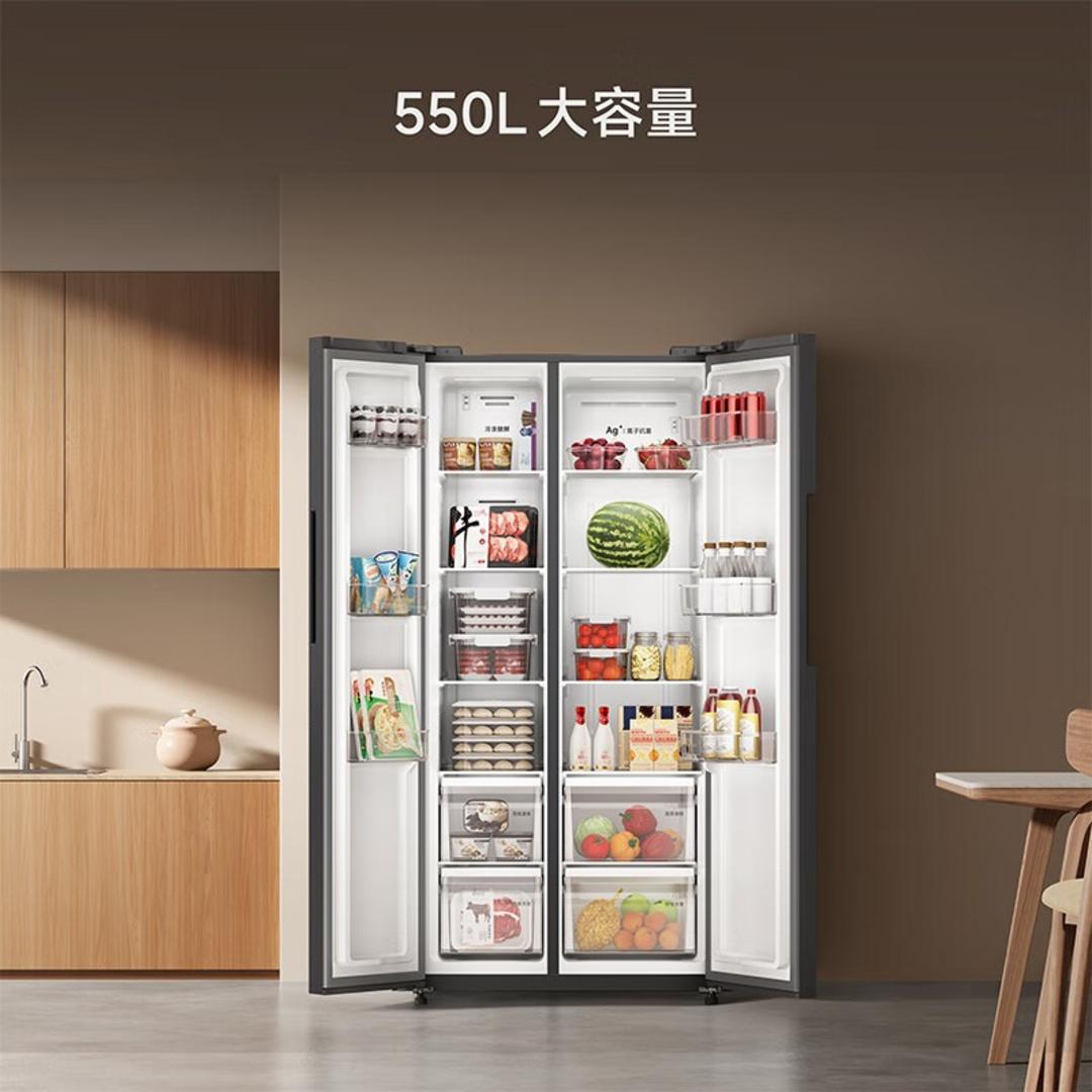 یخچال فریزر Mijia 550L در آشپزخانه