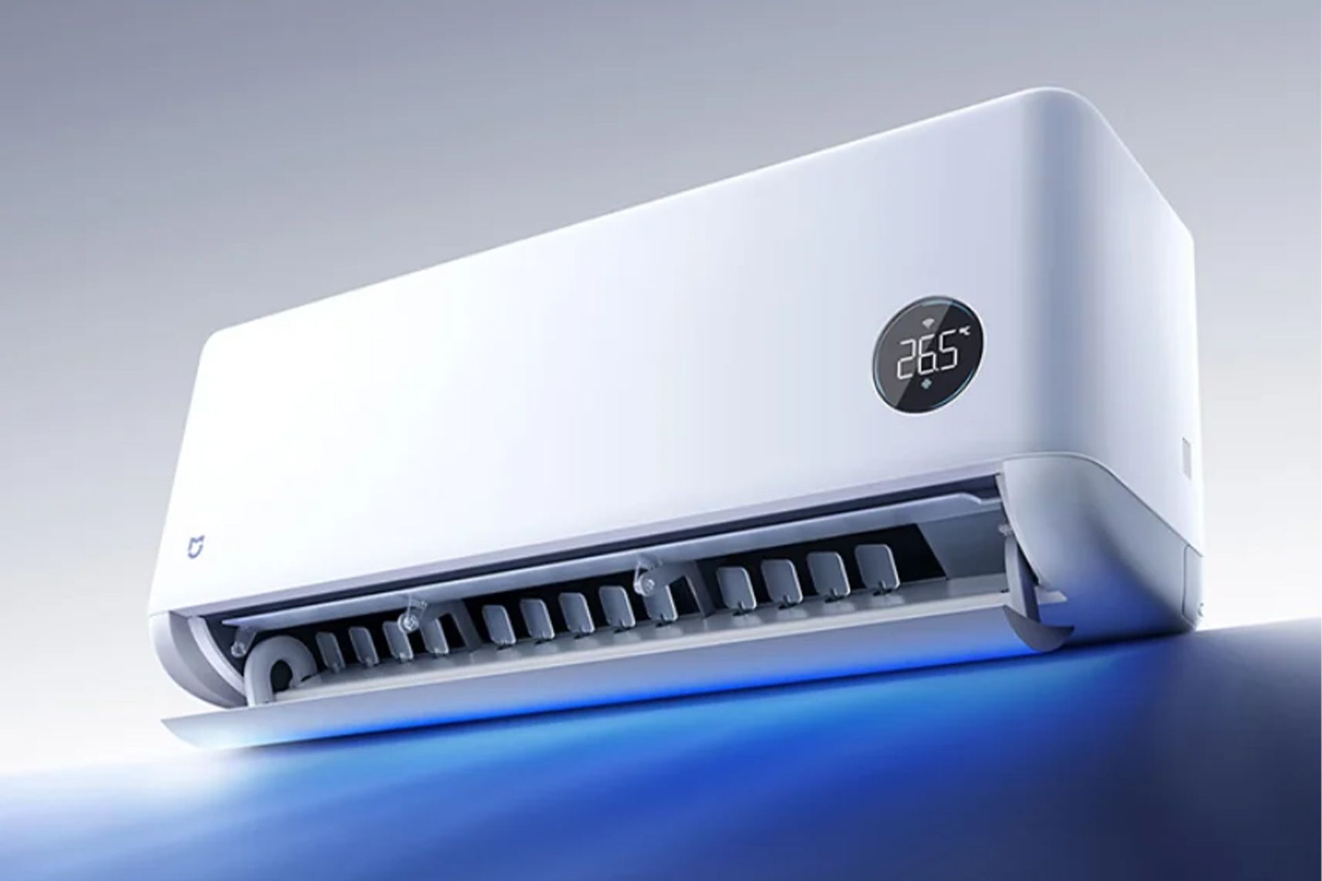 نمای جلو کولرگازی شیائومی میجیا Strong Air رنگ سفید