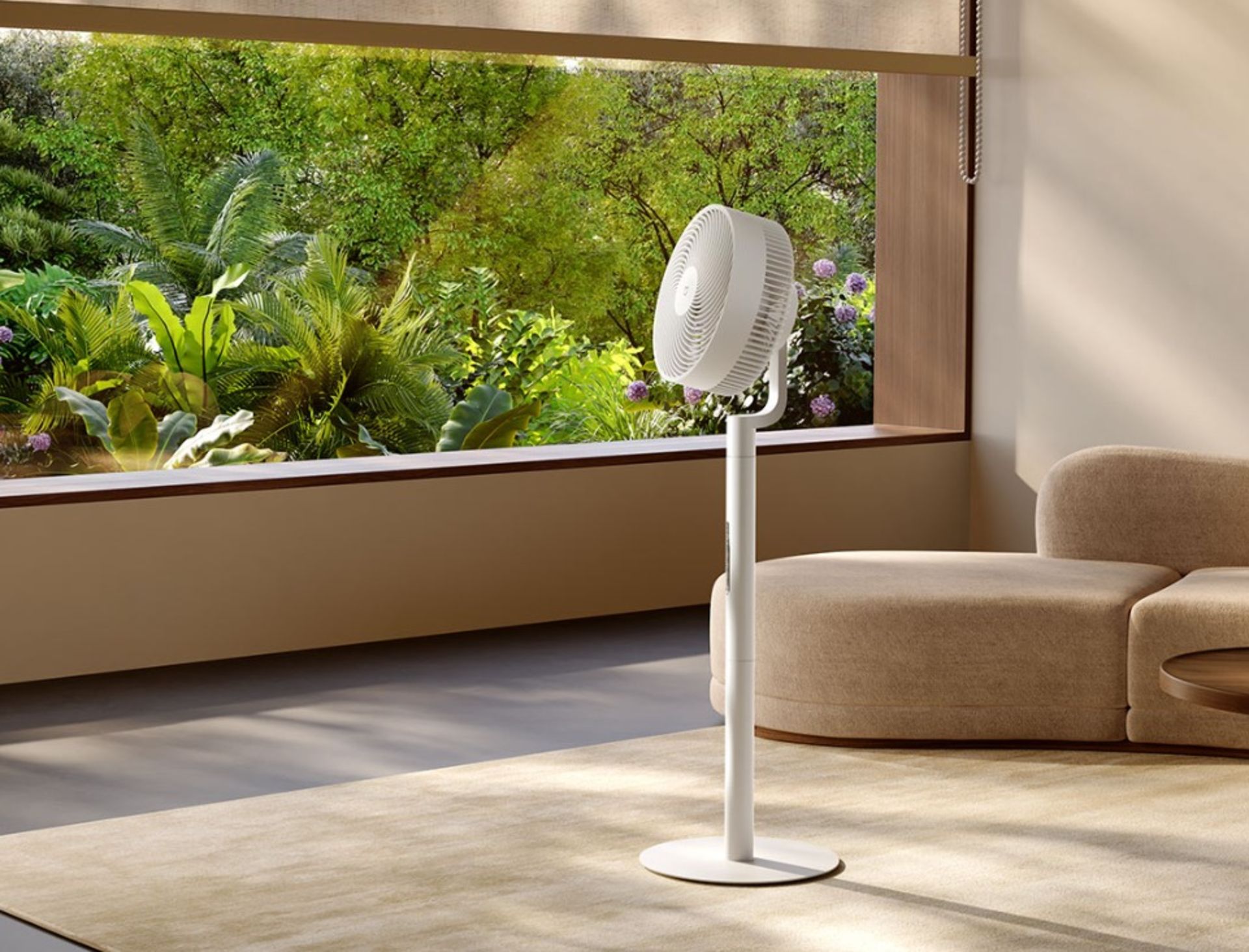 پنکه‌ی Mijia Smart Inverter Circulating Fan Pro شیائومی در رنگ سفید