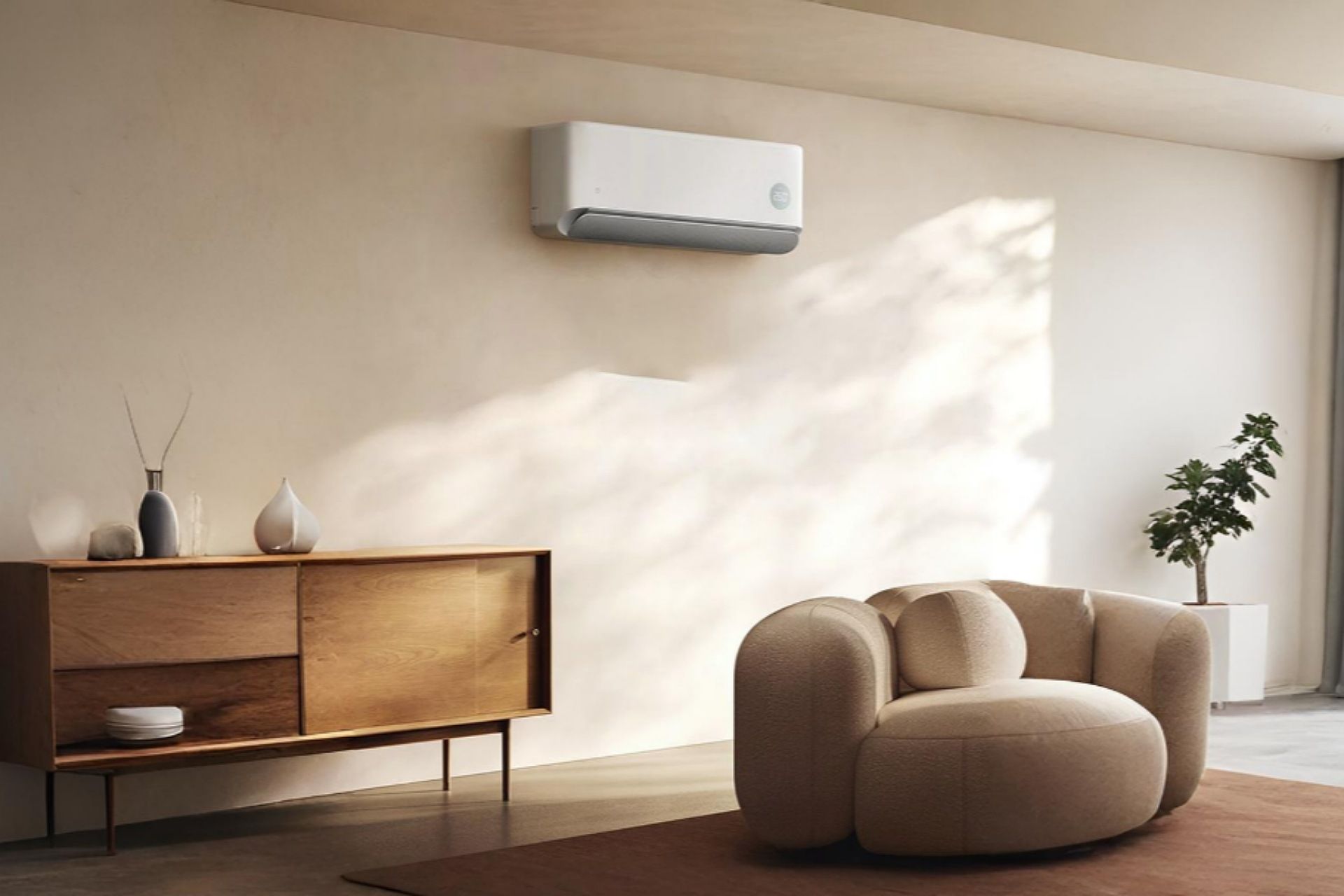 کولرگازی Mijia Health Wind 1.5HP شیائومی در محیط خانه