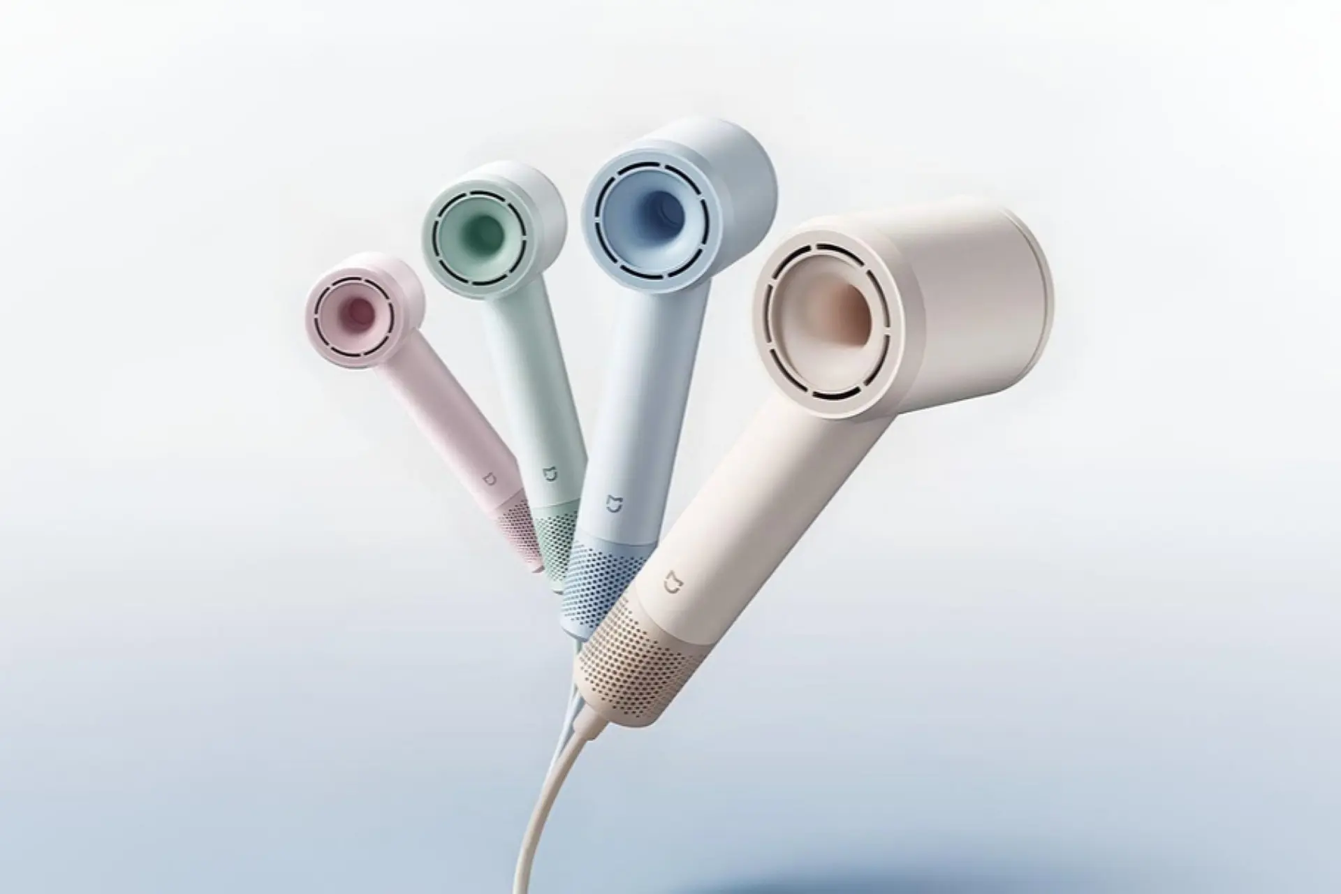 سشوار شیائومی Mijia High-Speed Hair Dryer در چهار رنگ مختلف