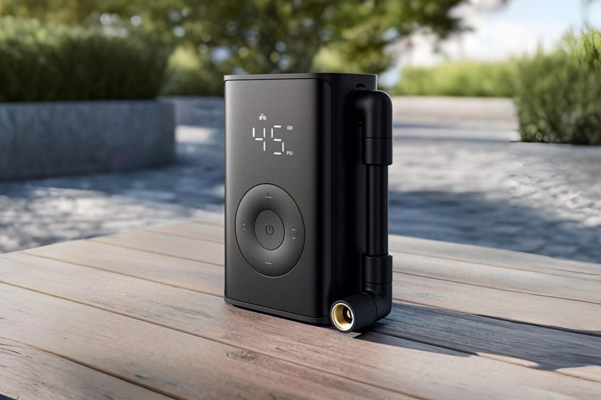 پمپ باد Mijia Portable Inflator در رنگ مشکی