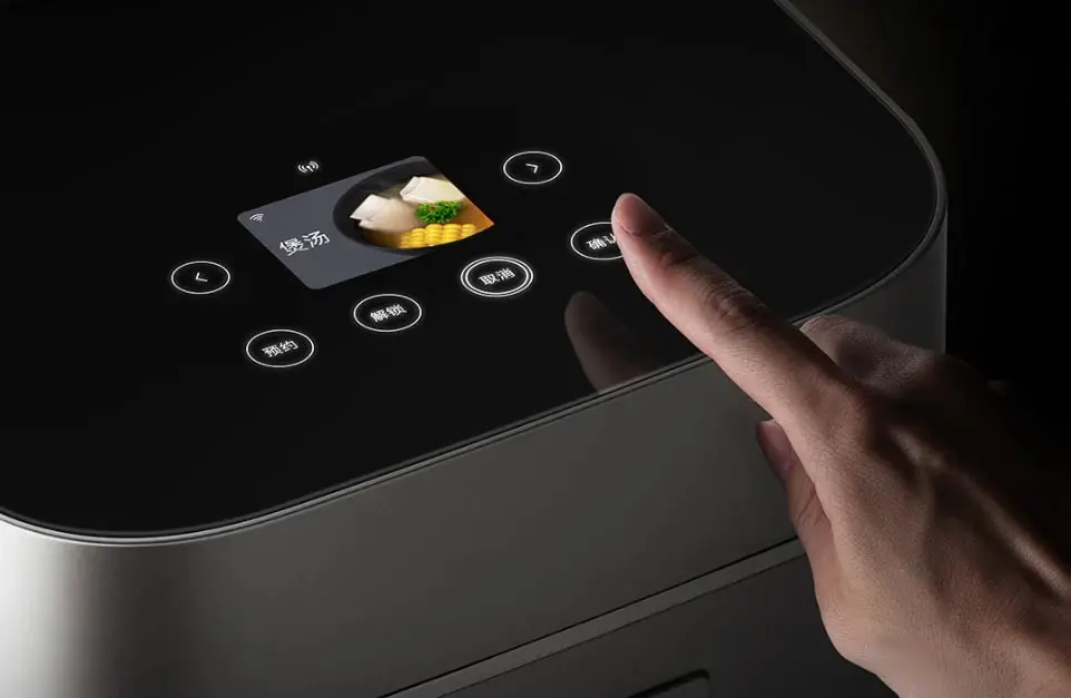 پنل کنترل لمسی پلوپز هوشمند (Xiaomi Mijia Smart Rice Cooker) با نمایشگر دیجیتال