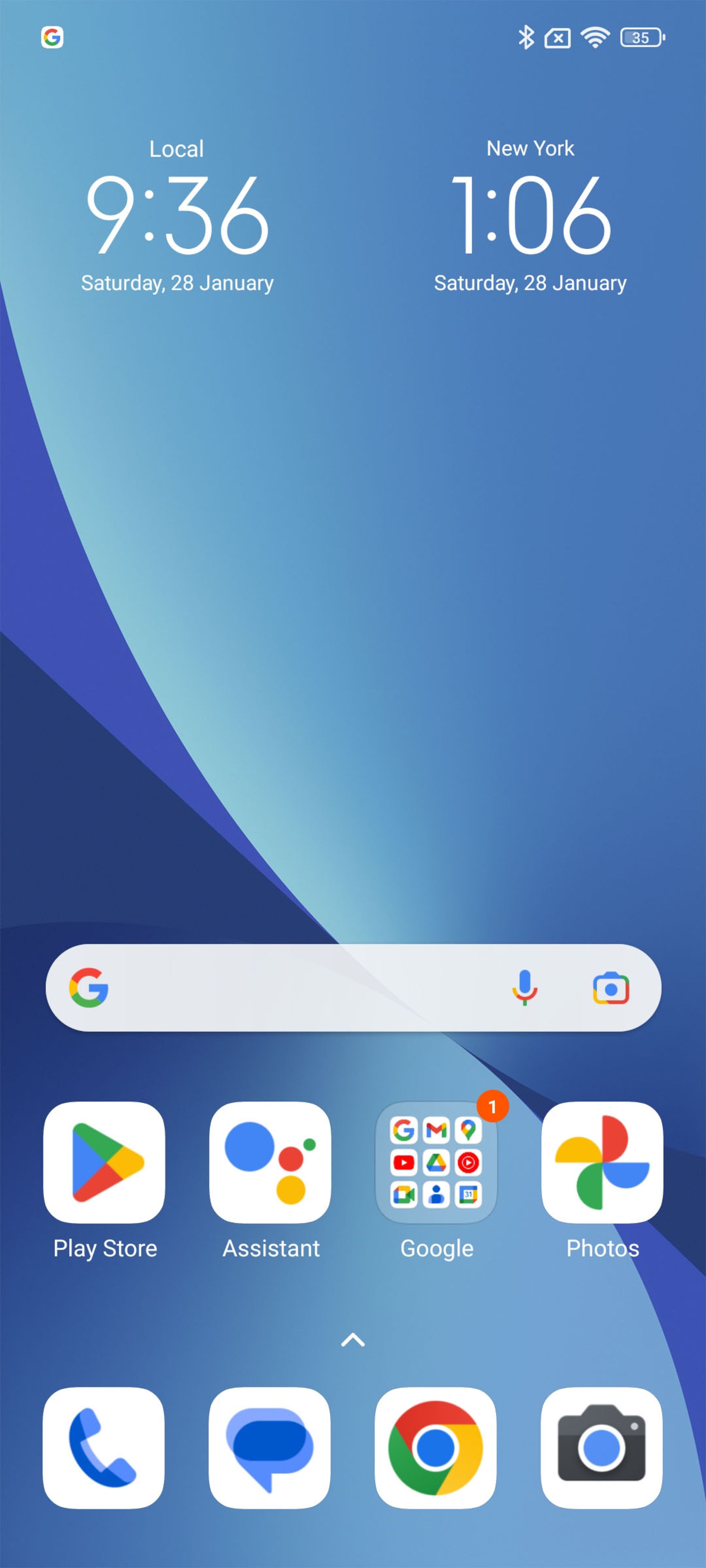 صفحه اصلی رابط کاربری MIUI شیائومی